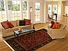 Jaipur Red Machine Made 82 X 100 Area Rug 300-17571 Thumb 4