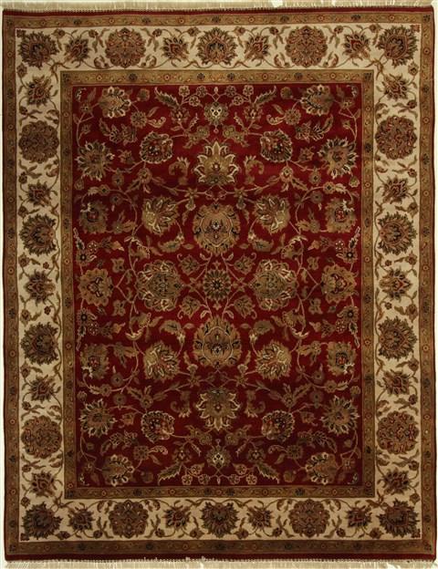 Jaipur Red Machine Made 80 X 102 Area Rug 300-17572 Image 0