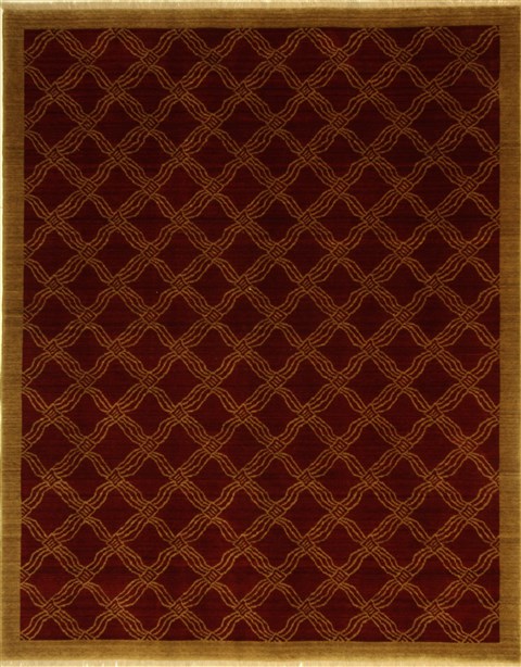 Chobi Red Machine Made 76 X 95  Area Rug 300-17576 Image 0