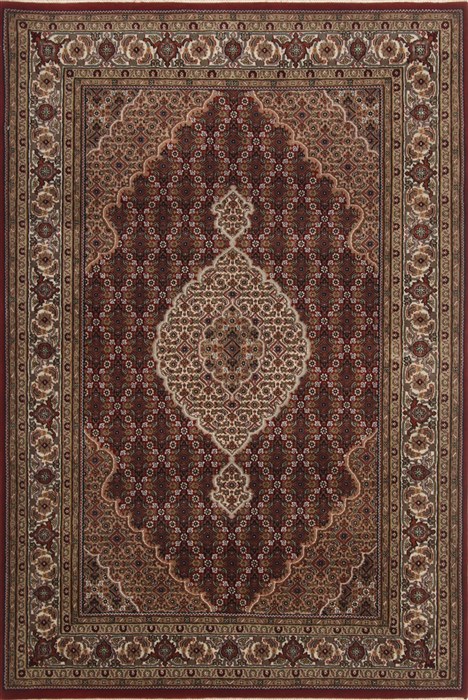 Tabriz Red Hand Knotted 41 X 60 Area Rug 250-17581 Image 0