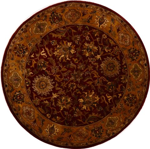 Jaipur Red Round Hand Tufted 60 X 60  Area Rug 100-17598 Image 0