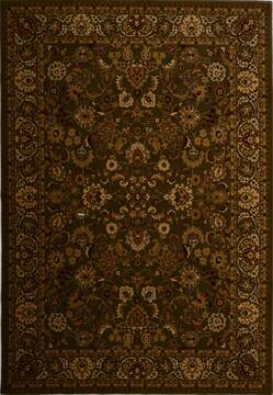 Mahal Green Machine Made 6'7" X 9'6"  Area Rug 100-17607