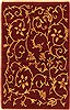 Modern Red Machine Made 27 X 411 Area Rug 300-17609 Thumb 0