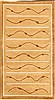 Gabbeh Yellow Machine Made 25 X 43 Area Rug 300-17613 Thumb 0