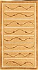 Gabbeh Yellow Machine Made 25 X 43  Area Rug 300-17613 Thumb 0