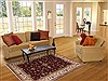Tabriz Red Hand Knotted 40 X 60 Area Rug 251-17634 Thumb 5