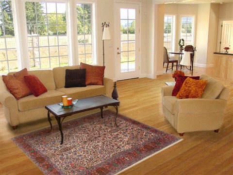 Kerman Beige Hand Knotted 411 X 83 Area Rug 251-17645 Image 4