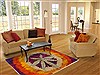 Nepal Multicolor Hand Knotted 41 X 62 Area Rug 250-17651 Thumb 5
