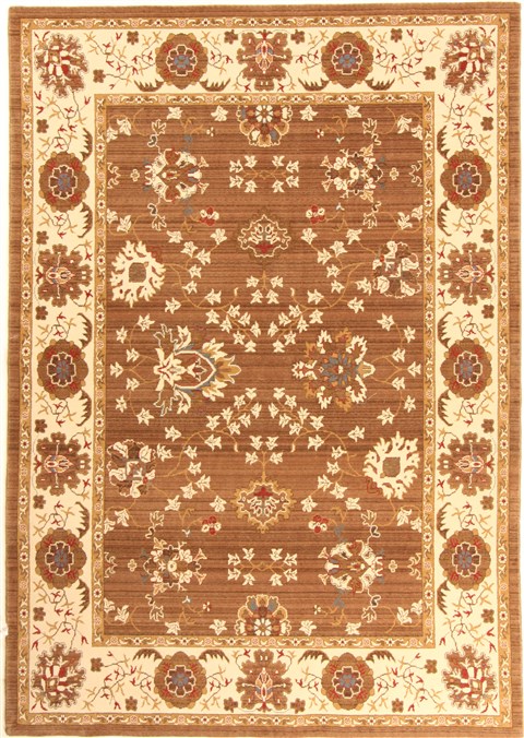 Jaipur Brown Machine Made 67 X 96  Area Rug 300-17652 Image 0