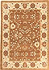 Chobi Brown Machine Made 67 X 96  Area Rug 300-17653 Thumb 0