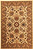 Chobi Yellow Machine Made 56 X 76  Area Rug 300-17654 Thumb 0