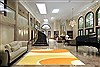 Modern Beige Machine Made 69 X 99 Area Rug 300-17657 Thumb 1