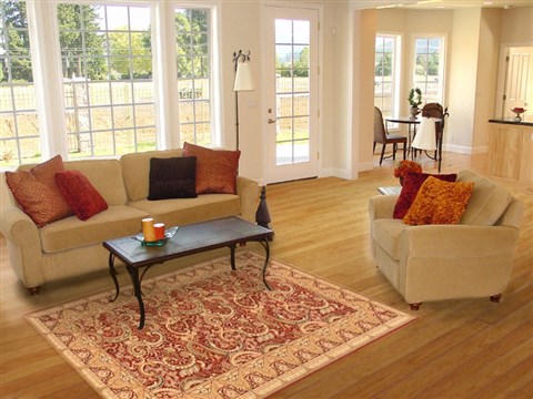Chobi Red Machine Made 50 X 80 Area Rug 300-17659 Image 4