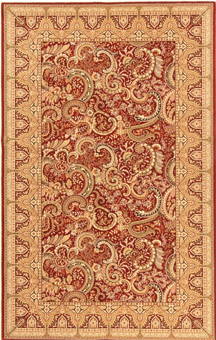 Chobi Red Machine Made 50 X 80 Area Rug 300-17659 Image 0