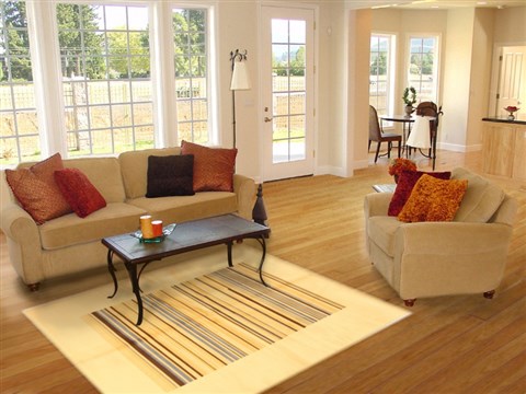 Gabbeh Multicolor Machine Made 53 X 77 Area Rug 300-17660 Image 4
