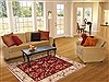Tabriz Red Hand Knotted 411 X 67 Area Rug 251-17661 Thumb 5