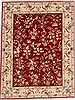 Tabriz Red Hand Knotted 411 X 67  Area Rug 251-17661 Thumb 0