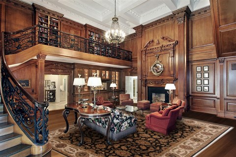 Ziegler Black Hand Knotted 88 X 119 Area Rug 250-17666 Image 2