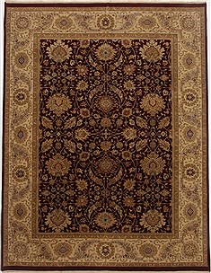 Ziegler Red Hand Knotted 9'2" X 11'11"  Area Rug 250-17668