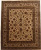 Kashan Beige Hand Knotted 120 X 1410  Area Rug 250-17676 Thumb 0