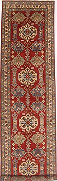 Pakistani Kazak Red Runner 16 to 20 ft Wool Carpet 17684