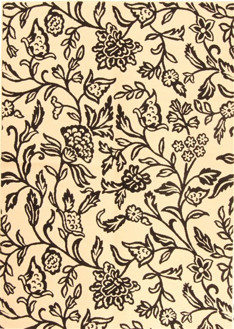 Modern Beige Machine Made 53 X 73 Area Rug 300-17686 Image 0