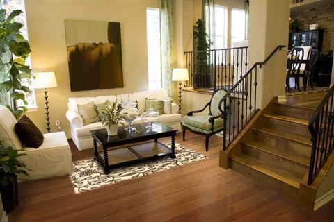 Modern Beige Machine Made 53 X 73 Area Rug 300-17687 Image 4