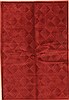 Modern Red Machine Made 53 X 76  Area Rug 300-17691 Thumb 0