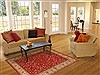 Chobi Red Machine Made 45 X 64 Area Rug 300-17699 Thumb 5