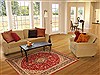 Modern Red Machine Made 45 X 64  Area Rug 300-17701 Thumb 5