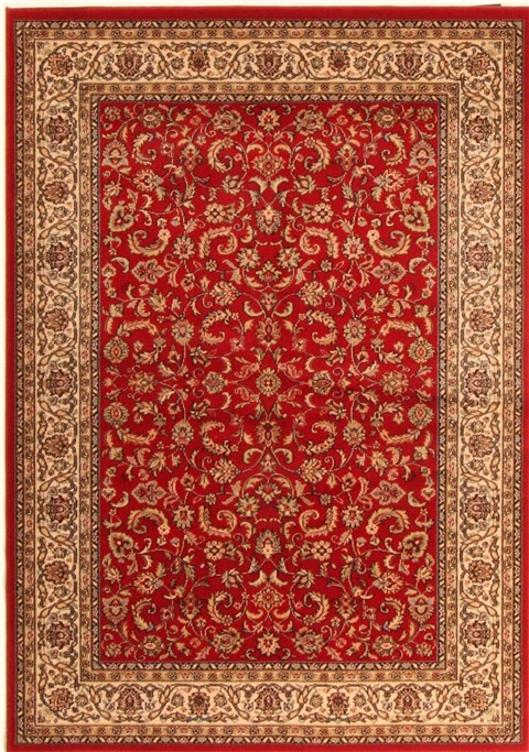 Pishavar Red Machine Made 45 X 64 Area Rug 300-17702 Image 0