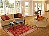 Pishavar Red Machine Made 45 X 64 Area Rug 300-17702 Thumb 5