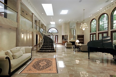 Modern Beige Machine Made 45 X 64 Area Rug 300-17703 Image 1