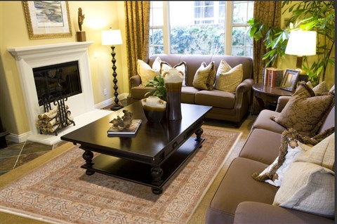 Modern Blue Hand Knotted 80 X 102 Area Rug 250-17705 Image 2