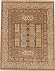 Modern Blue Hand Knotted 80 X 102 Area Rug 250-17705 Thumb 0