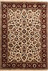 Tabriz Beige Hand Knotted 411 X 70  Area Rug 250-17720 Thumb 0