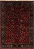 Tabriz Red Hand Knotted 411 X 70 Area Rug 250-17728 Thumb 0