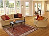 Tabriz Beige Hand Knotted 51 X 72 Area Rug 250-17729 Thumb 5