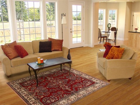 Tabriz Red Hand Knotted 411 X 70 Area Rug 250-17730 Image 5
