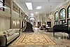 Pishavar Beige Hand Knotted 82 X 100 Area Rug 300-17733 Thumb 1