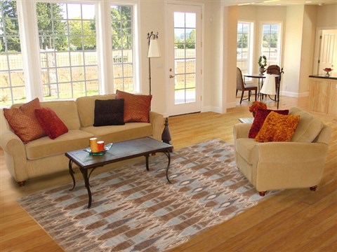 Modern Brown Hand Knotted 711 X 102 Area Rug 250-17740 Image 4