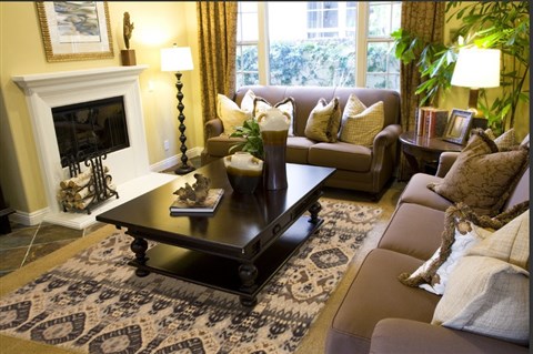 Modern Multicolor Hand Knotted 80 X 103 Area Rug 250-17742 Image 2