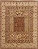 Modern Brown Hand Knotted 81 X 105  Area Rug 250-17744 Thumb 0