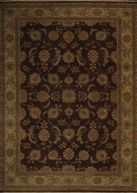 Pishavar Brown Machine Made 100 X 1311  Area Rug 300-17746 Image 0
