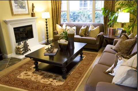 Pishavar Beige Hand Tufted 81 X 1011 Area Rug 300-17751 Image 3