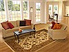 Pishavar Beige Hand Tufted 81 X 1011 Area Rug 300-17751 Thumb 4