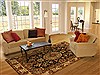 Pishavar Black Hand Tufted 80 X 100 Area Rug 300-17752 Thumb 4
