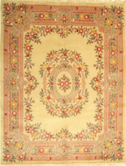Modern Beige Hand Tufted 80 X 100 Area Rug 300-17753 Image 0