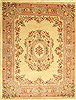 Modern Beige Hand Tufted 80 X 100 Area Rug 300-17753 Thumb 0