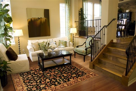 Pishavar Multicolor Hand Tufted 80 X 100 Area Rug 300-17754 Image 3